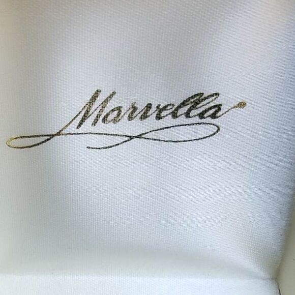 Mid Century Modern Vintage Candy Cane with Crystals and Faux Pearls Brooch Pin - Picture 2 of 5